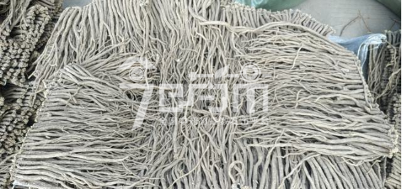 渭水源药材市场45.8元/kg成交的党参中条(统货)